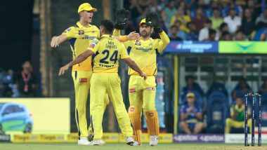 Ravindra Jadeja, Mitchell Santner Combine to Help Chennai Super Kings Restrict Mumbai Indians To 157/8 During IPL 2023 Clash