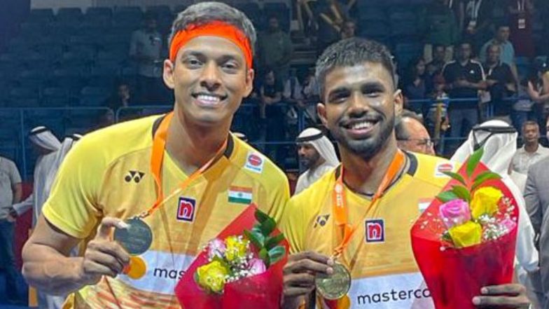 Satwiksairaj Rankireddy-Chirag Shetty vs Liang Wei Keng-Wang Chang, Korea Open 2023 Free Live Streaming Online: Know TV Channel & Telecast Details of Men’s Doubles Semifinal Badminton Match Coverage