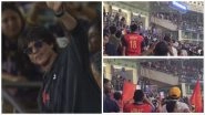 Eden Gardens Crowd Cheers for Shah Rukh Khan and Pathaan Superstar Waves Back at Them During KKR vs RCB IPL 2023 Match! (Watch Video)
