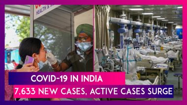 Covid-19 In India: 7,633 New Coronavirus Cases Recorded In Past 24 Hours; Active Cases Surge To 61,233