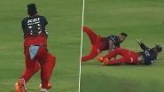 Dinesh Karthik, Mohammed Siraj Suffer Nasty Collision During RCB vs MI IPL 2023 Match (Watch Video)