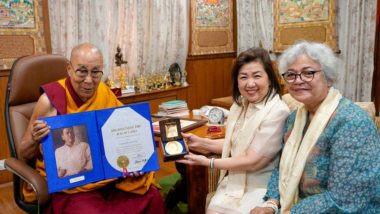 Dalai Lama Receives Ramon Magsaysay Award in Person After 64 Years in Himachal Pradesh