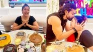 Debina Bonnerjee Can&rsquo;t Stop Blushing As Gurmeet Choudhary Sweetly Kisses Her! Check Out Pics From Actress&rsquo; Intimate Birthday Bash