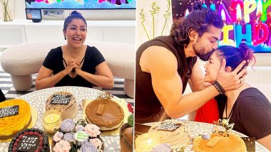 Debina Bonnerjee Can’t Stop Blushing As Gurmeet Choudhary Sweetly Kisses Her! Check Out Pics From Actress’ Intimate Birthday Bash