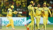 IPL 2023: CSK Defeat RCB by Eight Runs in High-Scoring Thriller; Devon Conway, Tushar Deshpande, Matheesha Pathirana Shine