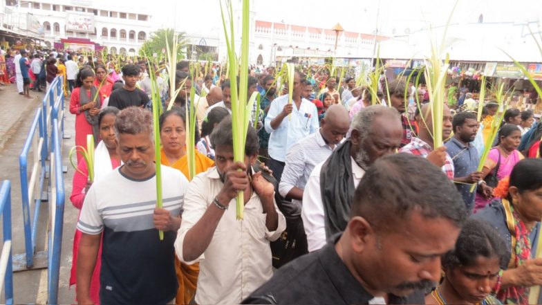Palm Sunday 2023: Celebration on Rameswaram Island to Commemorate Triumphal Entry of Jesus Christ