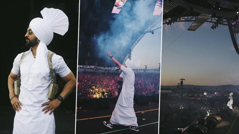 Coachella 2023 Weekend 2: Video of Diljit Dosanjh’s Performance Goes Viral; Singer Treats Fans by Dropping Pics From the Music Fest