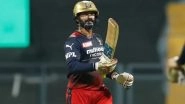 Dinesh Karthik Equals Rohit Sharma&rsquo;s Record of Most Ducks in IPL During RCB vs RR Match
