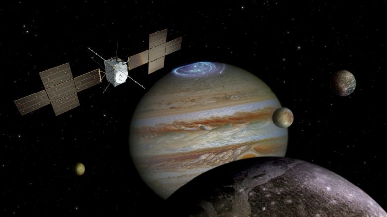 Juice Mission 2023: In Search of Alien Life, European Space Agency To Launch Spacecraft To Explore Jupiter, Know When and Where To Watch Live Streaming of Jupiter Icy Moons Explorer’s Liftoff