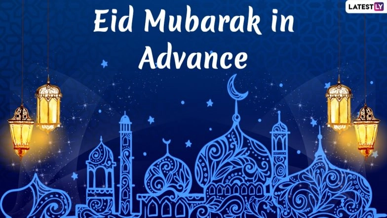 Eid 2023 Wishes in Advance and Alvida Jumma Mubarak HD Images: WhatsApp Messages, Greetings and Wallpapers for Last Jumma of Ramadan and Eid ul-Fitr Celebrations