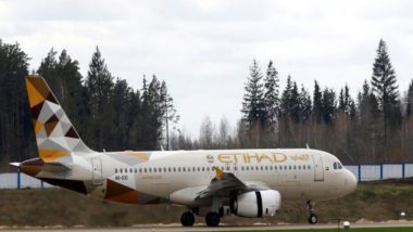 Etihad Airways Flight to Abu Dhabi Returns to Bangalore International Airport Due to Technical Issue