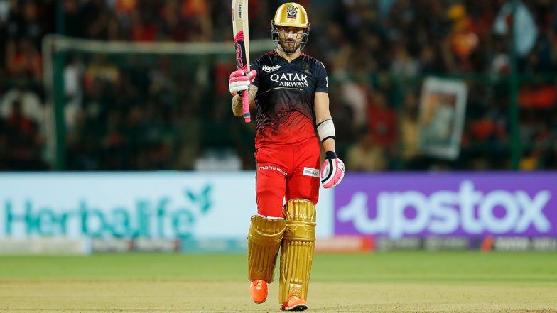 Suyash Sharma, Faf du Plessis Introduced As Impact Players in RCB vs KKR IPL 2023 Match