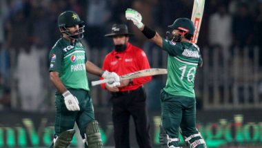 Fakhar Zaman Hits Unbeaten 180 As Pakistan Beat New Zealand by Seven Wickets in 2nd ODI 2023, Take 2–0 Series Lead