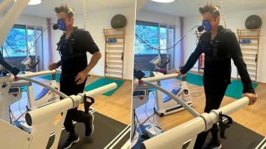 Anil Kapoor Writes ‘#Fighter Mode On’ As He Posts Video of Himself Running on Treadmill With Oxygen Mask – WATCH