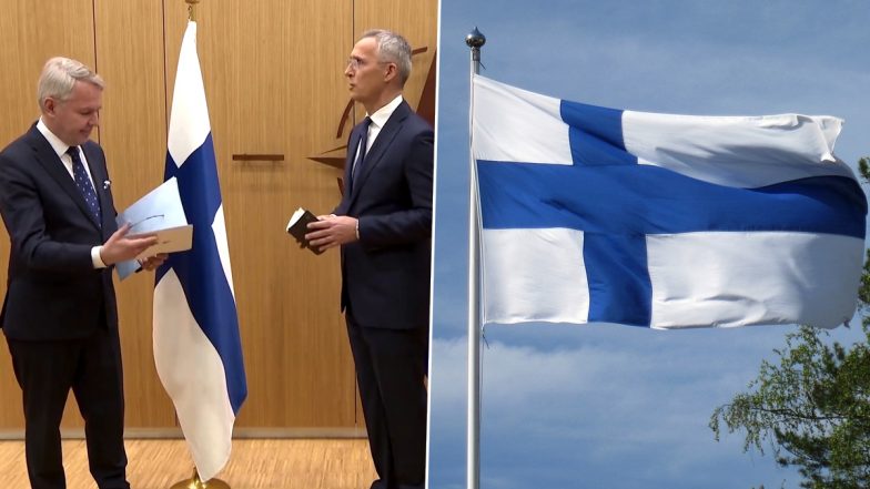 Finland Officially Joins NATO As 31st Member of the Alliance, Russia Threatens 'Counter-Measures' (Watch Video)