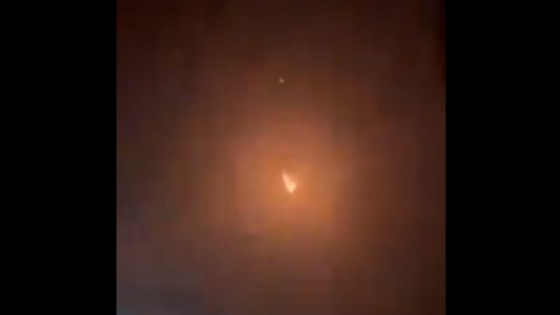 Flydubai Aircraft, Which Caught Fire After Bird Hit During Take-Off in Kathmandu, Lands Safely in Dubai (Watch Video)