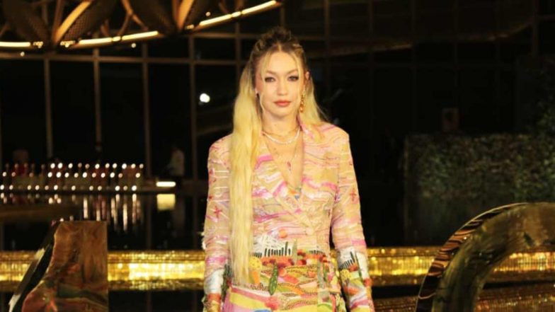 Gigi Hadid Turns Heads With Stylish Floral Attire at Nita Mukesh Ambani