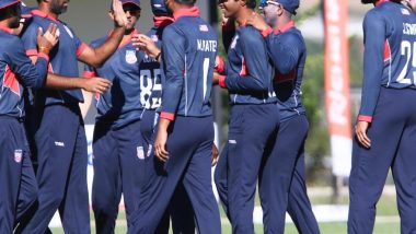 United States of America vs Papua New Guinea Live Streaming Online: Get Free Telecast Details of USA vs PNG Match in ICC Men’s Cricket World Cup Qualifier Play-Off on TV