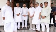 Opposition Unity in Making Ahead of Lok Sabha Elections 2024 As Congress Chief Mallikarjun Kharge Meets Nitish Kumar and Tejashwi Yadav (See Pics and Video)