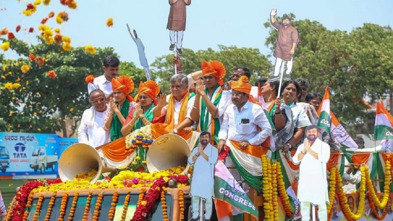Karnataka Assembly Elections 2023: Wife of Congress Candidate Vinay Kulkarni Leads Campaign, After He Was Barred From Entering Dharwad Rural Constituency
