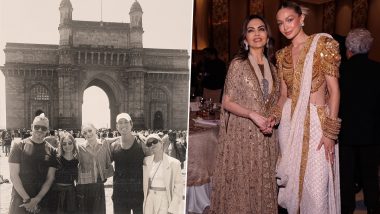 Gigi Hadid Thanks Ambani Family for Hosting Her in Mumbai for NMACC Event; Supermodel Shares Pics From Her ‘Unforgettable First Trip to India’