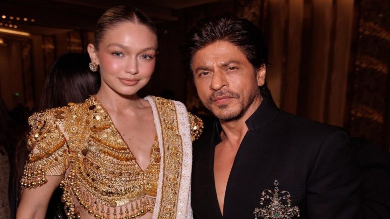 Gigi Hadid and Shah Rukh Khan Pose Together for a Memorable Photo, Netizens Go Gaga Over the Stylish Duo Giving Major Royal Vibes!