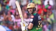 RCB vs RR IPL 2023 Stat Highlights: Virat Kohli Registers Unwanted Record, Glenn Maxwell Reaches New Milestone For Royal Challengers Bangalore