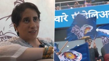 'The Celebration is On' Oscar Winning Film Producer Guneet Monga Shares Her First Experience of Witnessing An IPL Match (Watch Video)