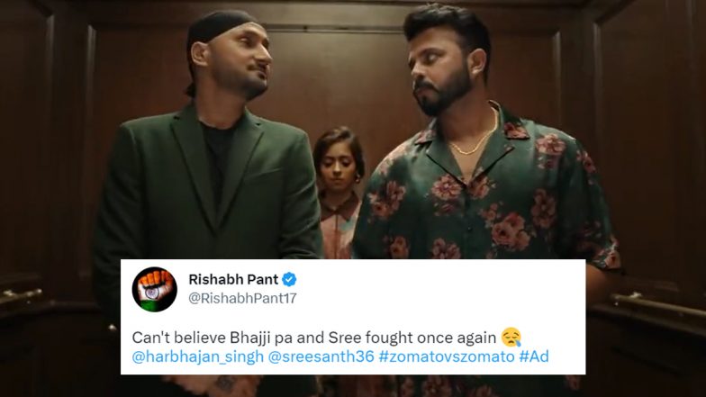 ‘Harbhajan Singh and S Sreesanth Fight Once Again’ Rishabh Pant Shares Viral Video