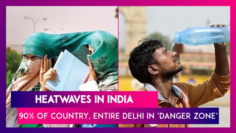 Heatwaves In India: 90% Of Country, Entire Delhi In &lsquo;Danger Zone&rsquo; Of Heatwave Impacts, Says Study