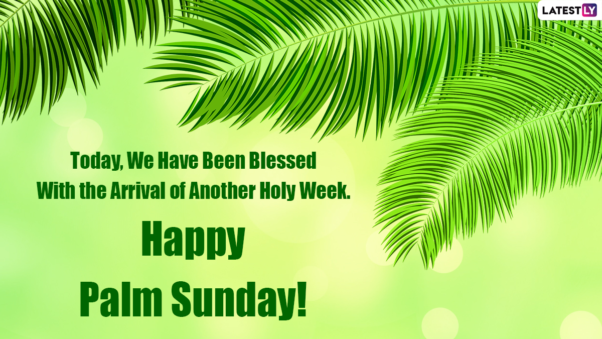 Palm Sunday 2023 Messages Photos And Hd Images Send Hymns Biblical