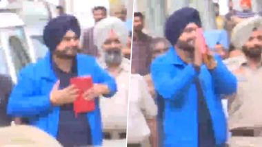 Navjot Singh Sidhu Released From Patiala Jail After Ten Months (Watch Video)