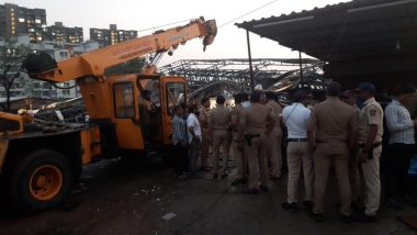 Pune: Five Killed After Iron Hoarding Board Collapses in Pimpri Chinchwad (Watch Video)