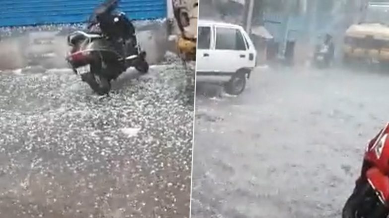 Hyderabad Rains: Netizens Share Videos As Unseasonal Rainfall, Hailstorm Lash Parts of City