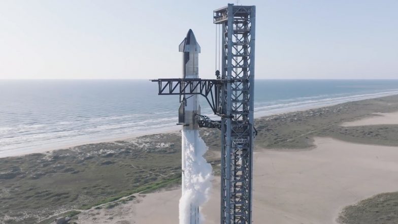 Starship Launch 2023 Update: SpaceX To Attempt First Orbital Launch of Its Spacecraft and Super Heavy Rocket From Starbase in Texas Today After Calling Off Liftoff on April 17