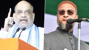 'Quit India Slogan Was Coined by a Muslim': AIMIM Chief Asaduddin Owaisi Attacks Government Over Violence Against Muslims (Watch Video)