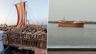 Pune Customs Officials Along With Indian Coast Guard Seize Boat Smuggling 3,500 Goats and Sheep to Dubai (See Pics)