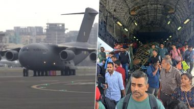 Operation Kaveri: Second Batch of 246 Indians Evacuated From Sudan Reach Mumbai (See Pics)