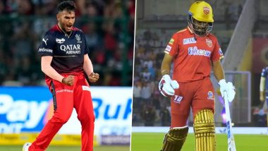 Vyshak Vijaykumar and Prabhsimran Singh Introduced As Impact Players in PBKS vs RCB IPL 2023 Match; Faf du Plessis, Rahul Chahar Replaced