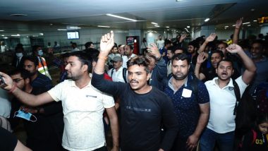 Operation Kaveri Latest News Update: First Batch of 360 Indians Evacuees From Sudan Reach Delhi (See Pics)