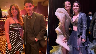 Ira Khan Poses With Nick Jonas and Kat Graham, Calls the Moment Her 'Teenage, Young-Adult Fantasies’ (View Pics)