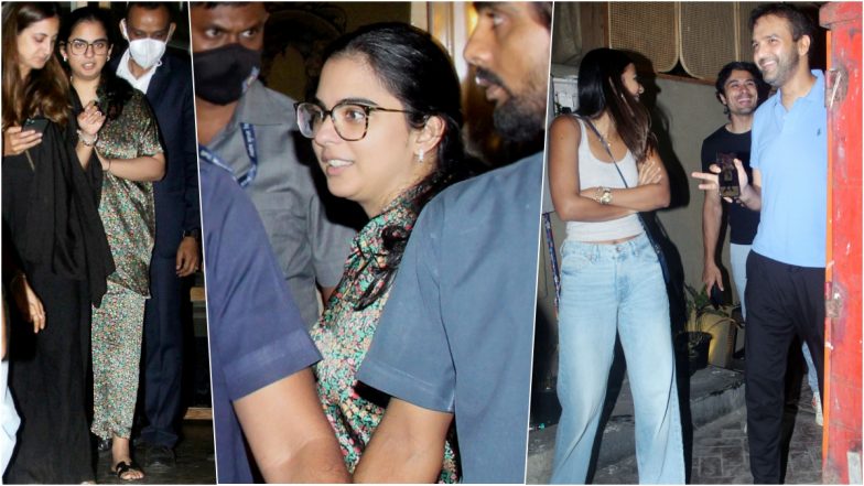 Isha Ambani Video in Silk PJs on Dinner Date With Husband Anand Piramal in Bandra Goes Viral, Netizens Love Her Simple Fuss-Free Look! (View Photos)