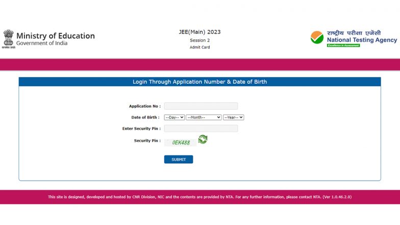 JEE Main 2023 Session 2 Exam: NTA Releases Admit Card for April 15 Examination at jeemain.nta.nic.in; Know Steps To Download Hall Ticket