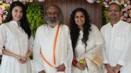 Jacqueline Fernandez Meets Sri Sri Ravi Shankar! Actress Shares Pics With Spiritual Leader on Insta
