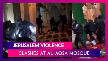 Jerusalem Violence: Israeli Police & Worshippers Clash At Al-Aqsa Mosque For Second Night In A Row