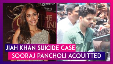 Jiah Khan Suicide Case: Actor Sooraj Pancholi Acquitted Of Abetment Charges By Mumbai Court