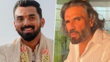 Suniel Shetty Wishes Son-in-Law KL Rahul on His Birthday With Unseen Throwback Pic (View Post)