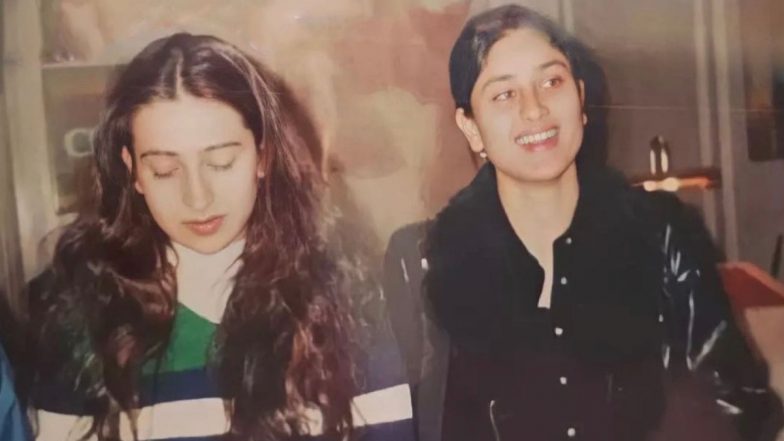 Siblings Day 2023: Karisma Kapoor and Kareena Kapoor Khan Give Major Sister Goals in This Throwback Pic!