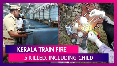 Kerala Train Fire: Three Killed, Including Child After Man Sets Co-Passenger Ablaze In Kozhikode