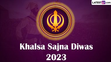 Khalsa Sajna Diwas 2023 Wishes and Baisakhi Images: WhatsApp Messages, Greetings, Quotes and Wallpapers To Celebrate Sikh New Year